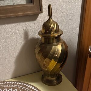 VTG Brass Urn
